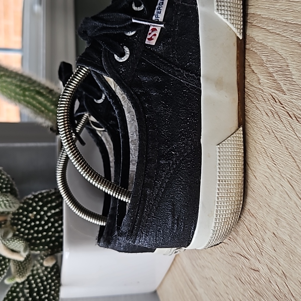 Superga Classic COTU Gunmetal Sneakers - Picture 2 of 8